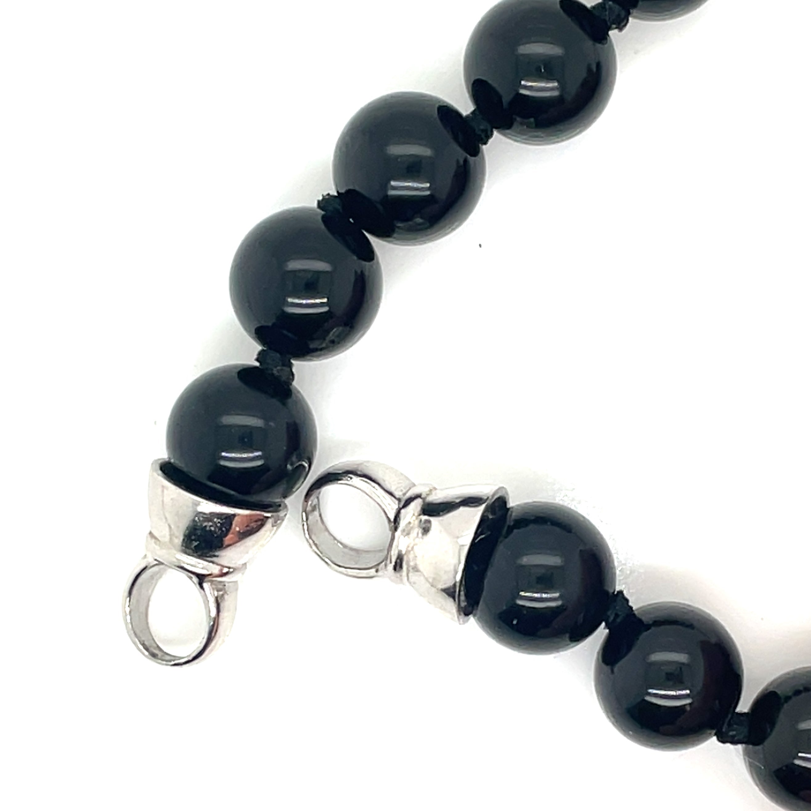 My iMenso Black Beaded Collier