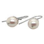 Jersey Pearl - Freshwater Pearls and Sterling Silver Drop Earrings