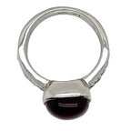 Luxenter Hydrothermal Quartz, Cubic Zirconia and Sterling Silver Ring