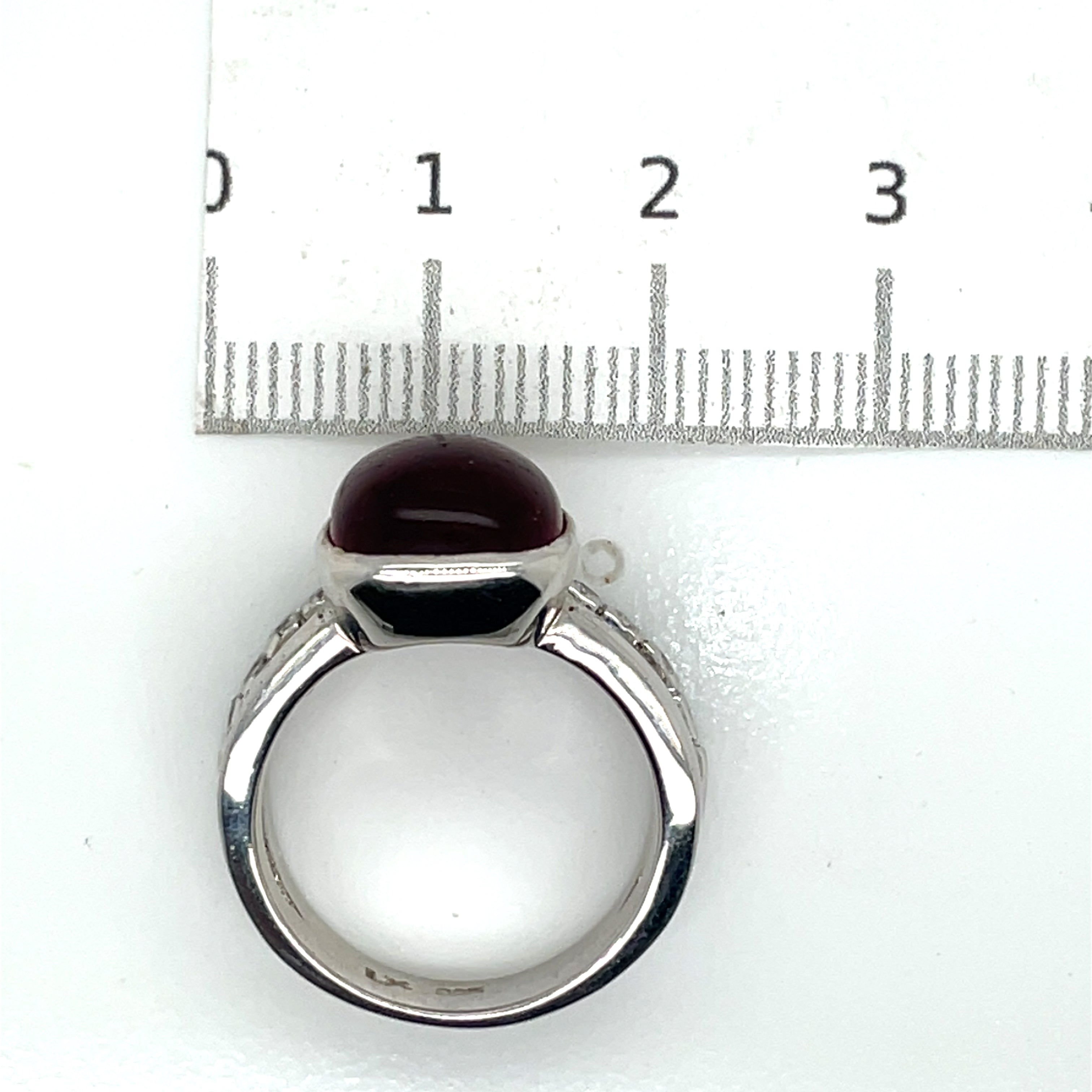 Luxenter Hydrothermal Quartz, Cubic Zirconia and Sterling Silver Ring