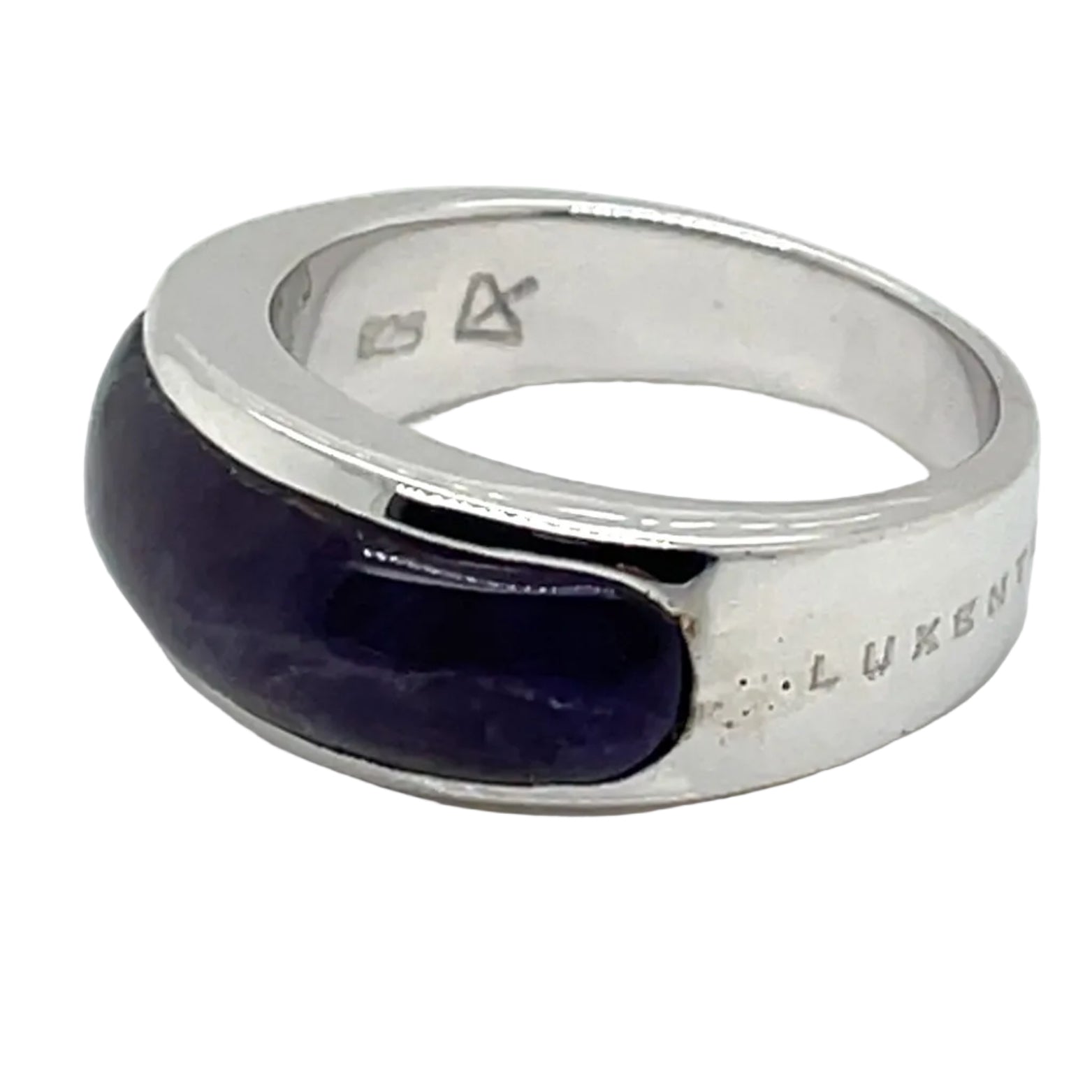 Luxenter Amethyst and Sterling Silver Ring