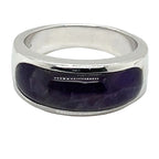 Luxenter Amethyst and Sterling Silver Ring