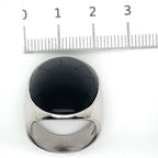 Luxenter Onyx and Sterling Silver Ring
