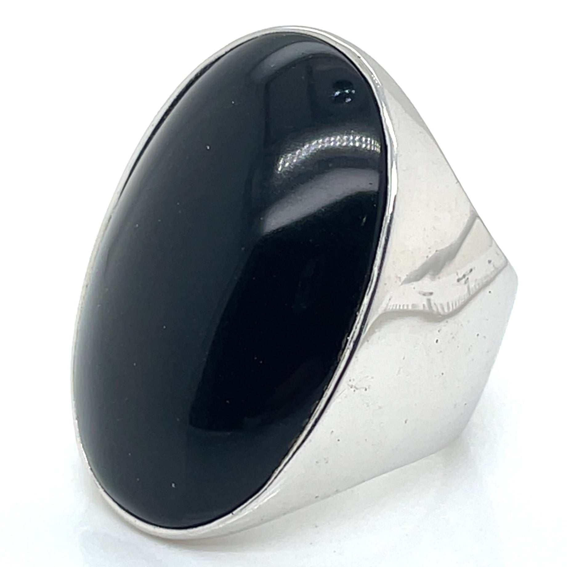 Luxenter Onyx and Sterling Silver Ring