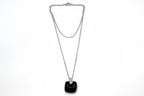 Luxenter Onyx and Sterling Silver Necklace