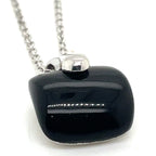 Luxenter Onyx and Sterling Silver Necklace