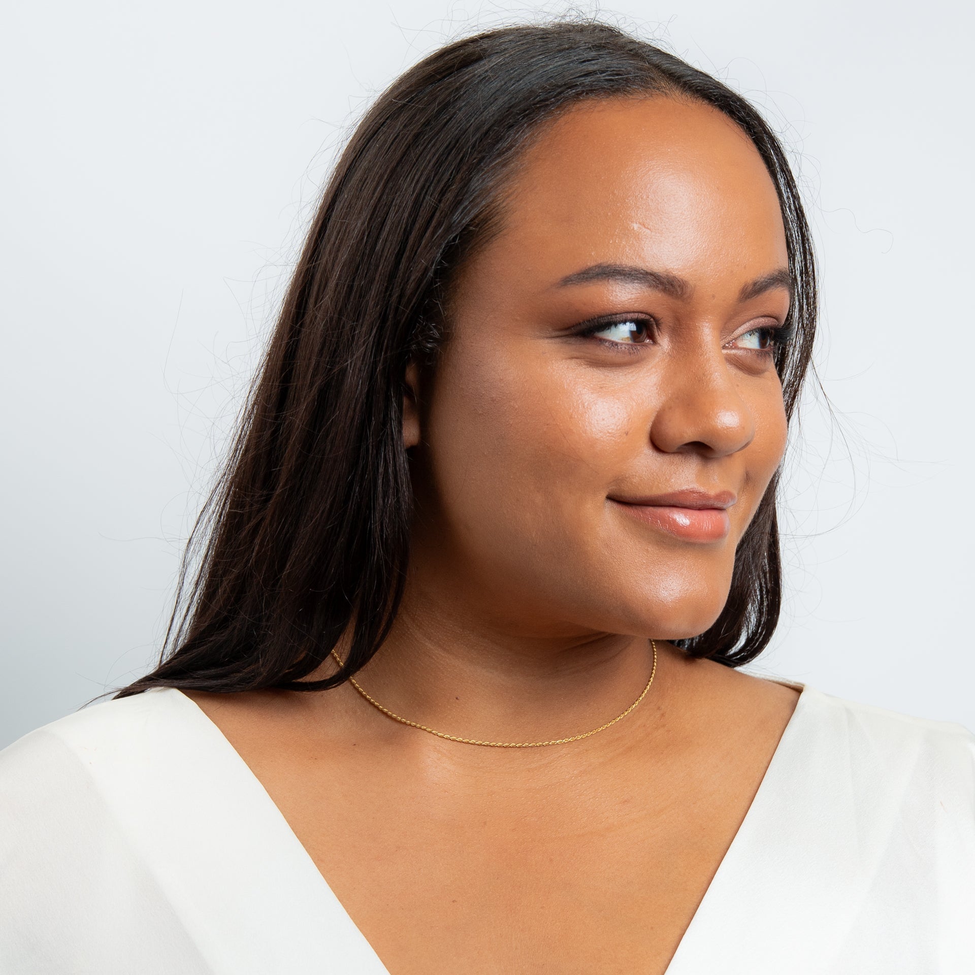 41-46cm Gold Plated Corda Chain