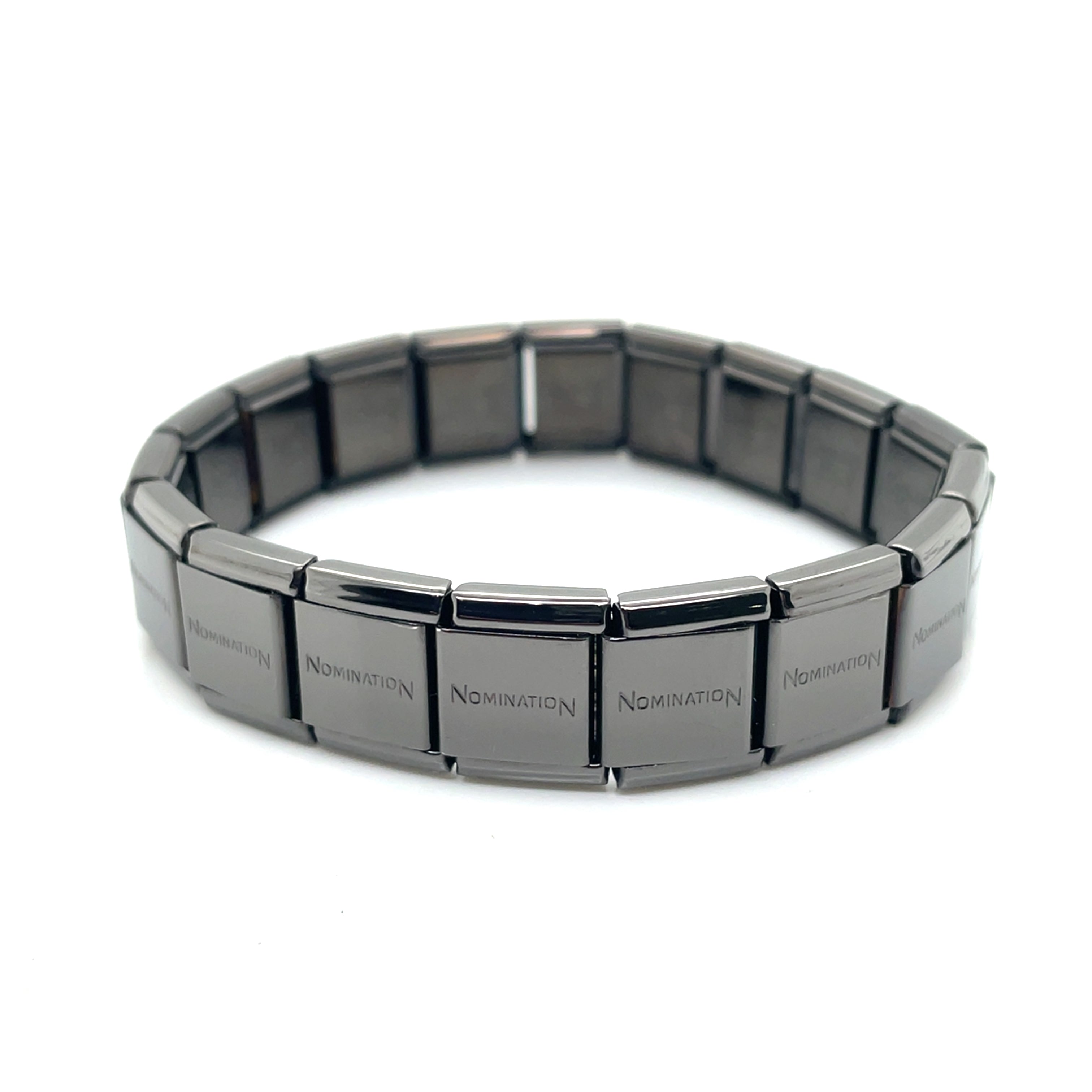 Nomination Plain Large Bracelet, Black