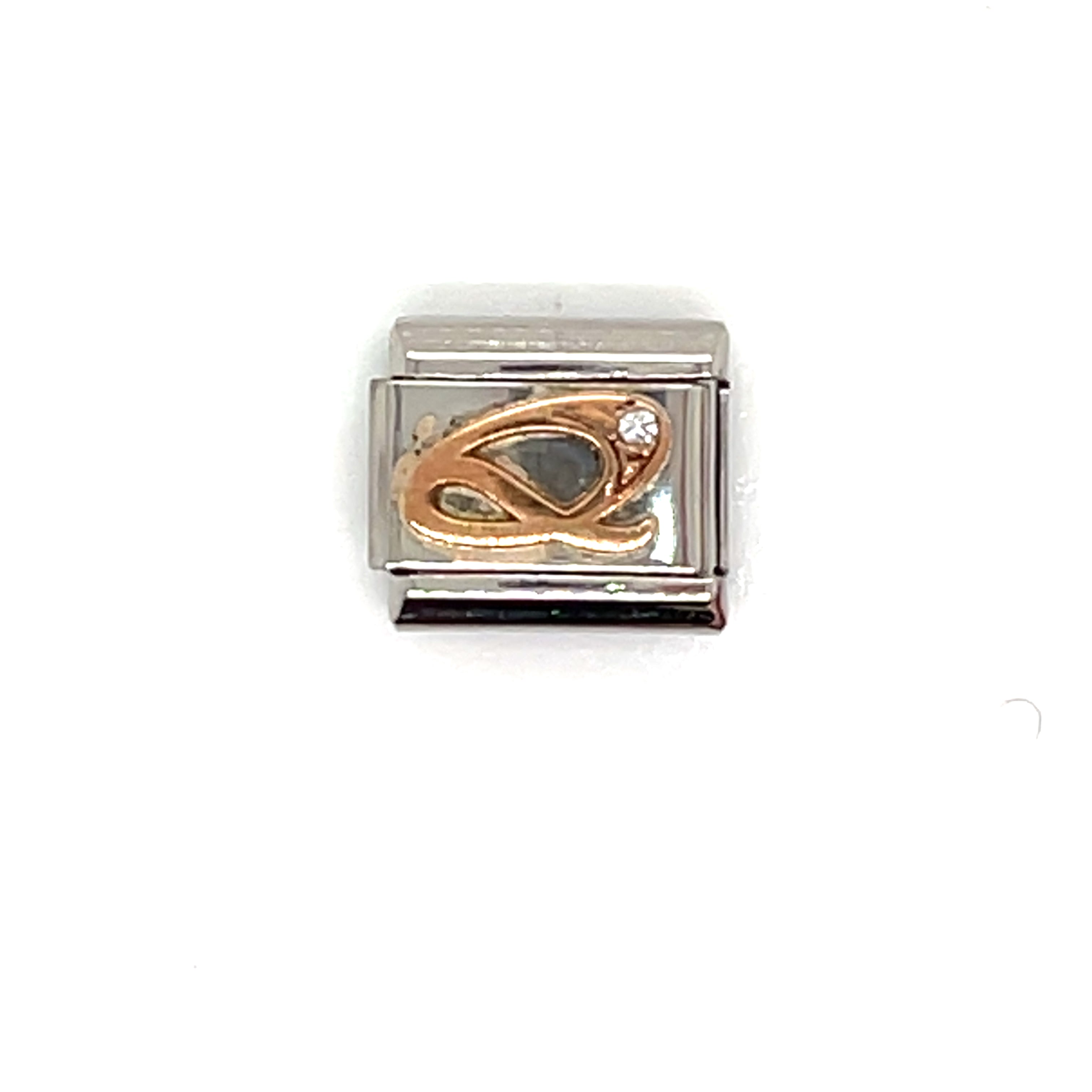 Nomination 'Rose Gold' Classic Letter Link