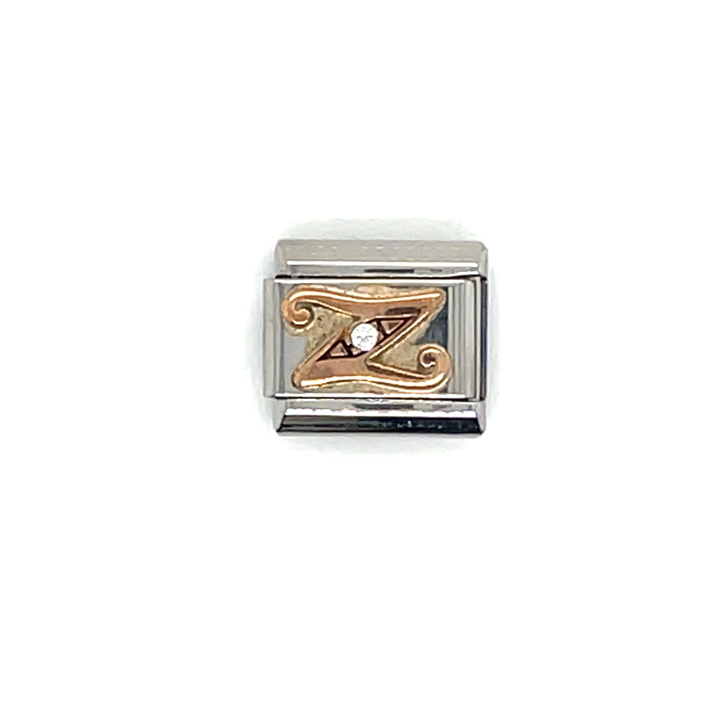 Nomination 'Rose Gold' Letter Link