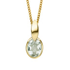 Gold-Plated Pendant Necklace