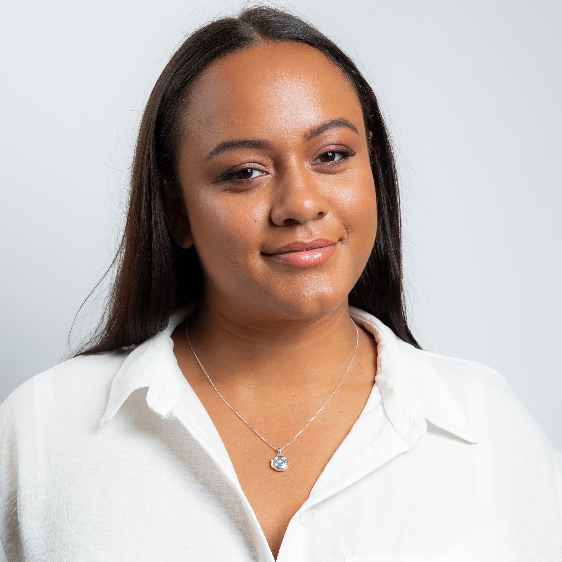 Cubic Zirconia Round Locket Pendant