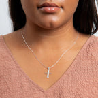 Diamond Cut Cross Pendant