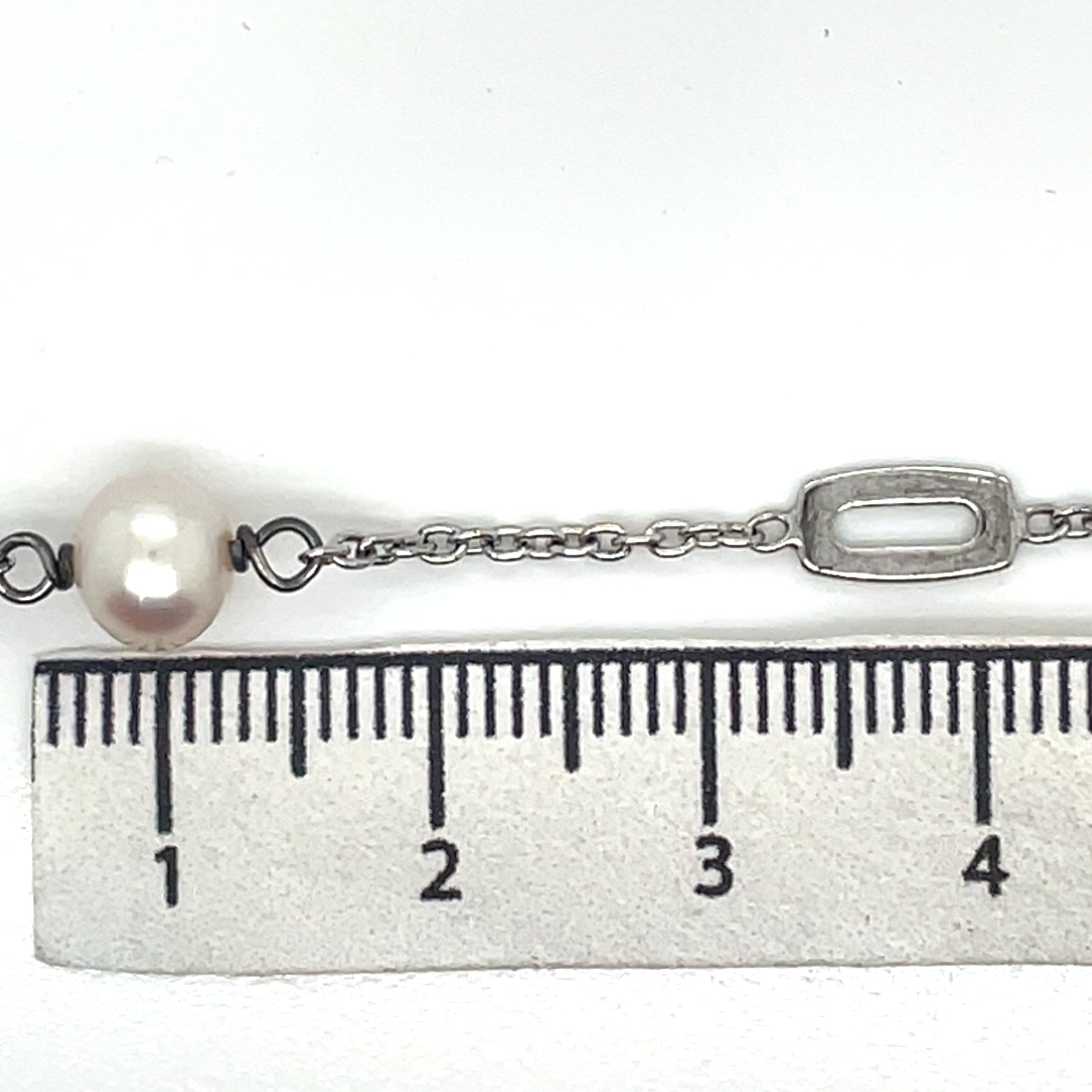 Perlissimo Freshwater Pearl and Sterling Silver Layered Necklace