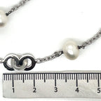 Perlissimo Freshwater Pearl and Sterling Silver Layered Necklace