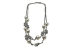 Perlissimo Freshwater Pearl and Sterling Silver Layered Necklace