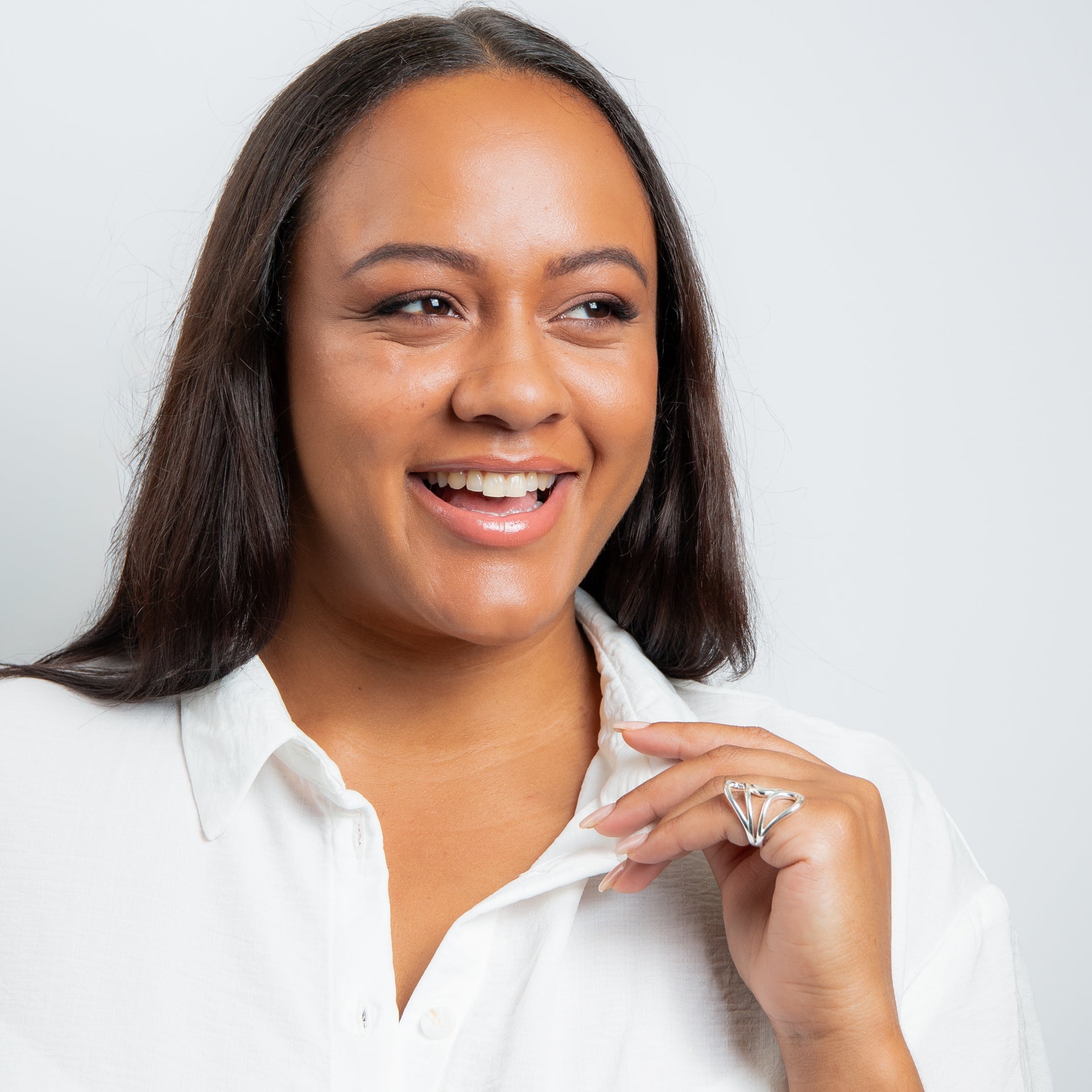 Open Wrap Around Ring