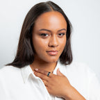 Mens Brushed Middle Spinner Ring