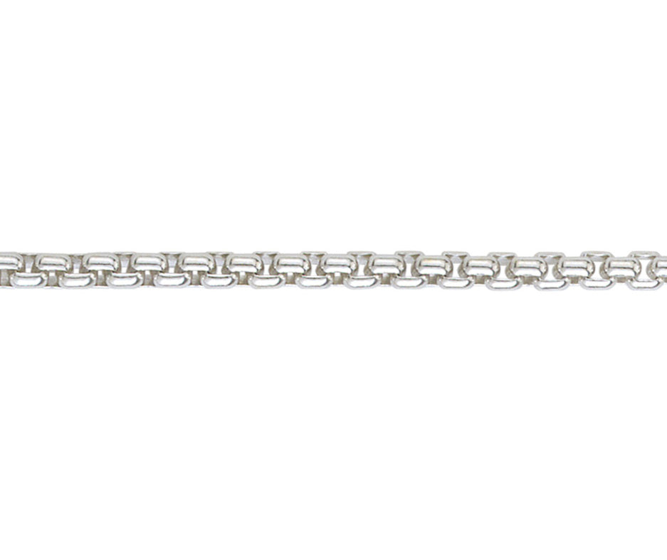 Silver Box Belcher 4 8.5"/21cm