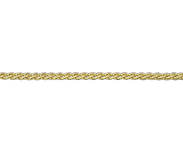 9ct Yellow Spiga 60 20"/50cm