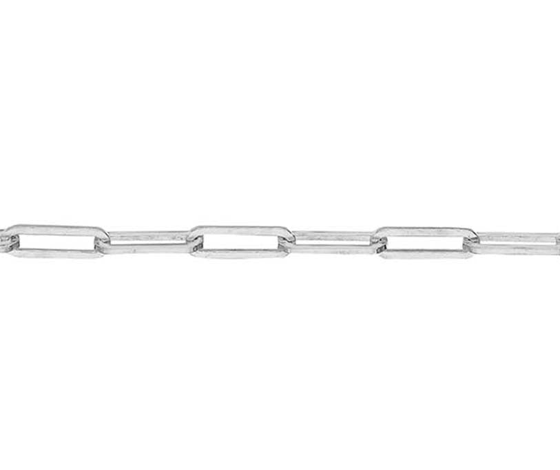 Silver Square Trace Long 90