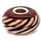 Trollbead Fur Animal Glass Bead (Brown)