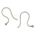 Trollbead Earring Hooks, Silver