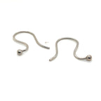 Trollbead Earring Hooks, Silver