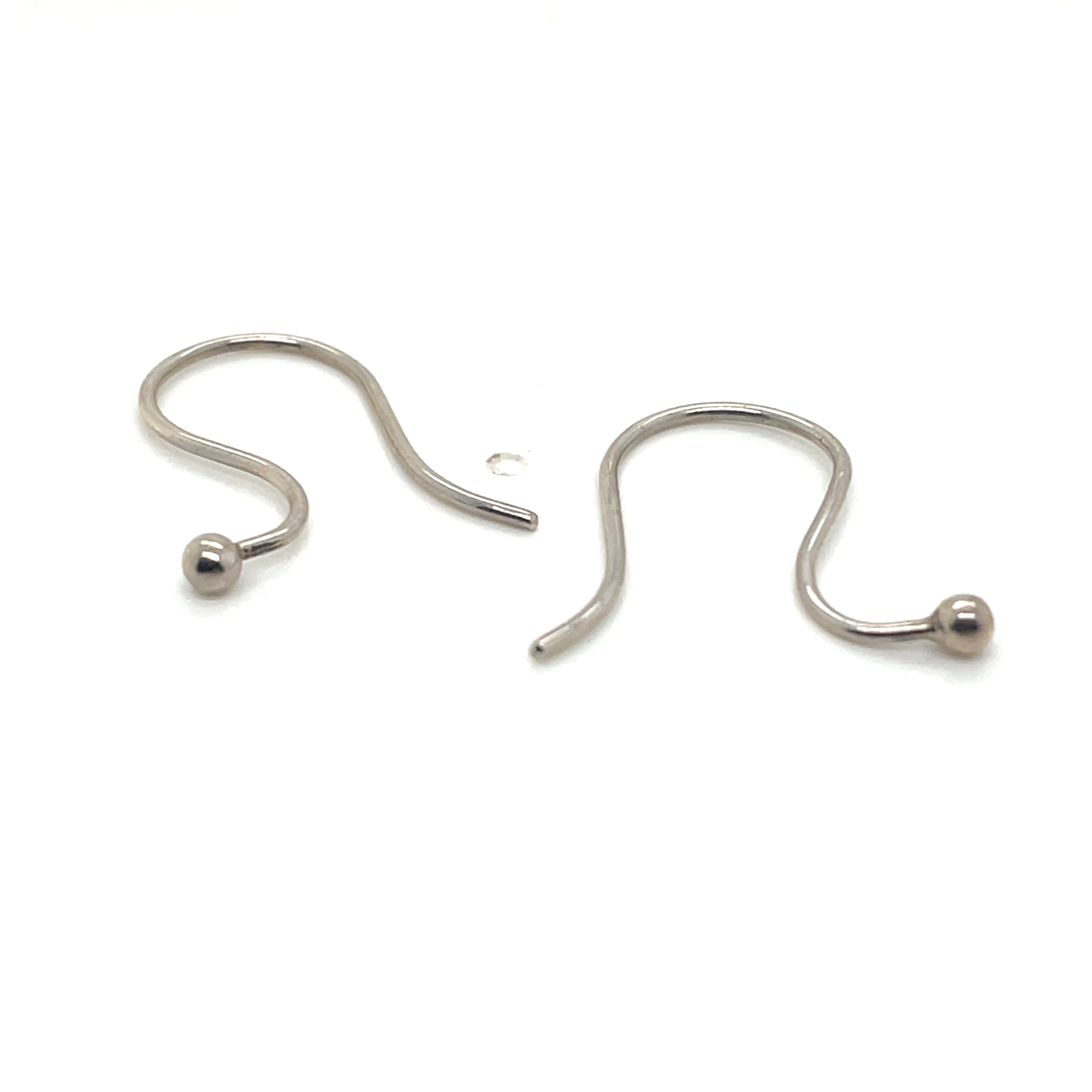 Trollbead Earring Hooks, Silver