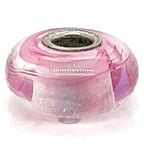 Trollbead Rose Ribbon Glass Bead