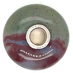 Trollbead Green and Pink Bead