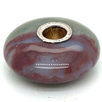 Trollbead Green and Pink Bead