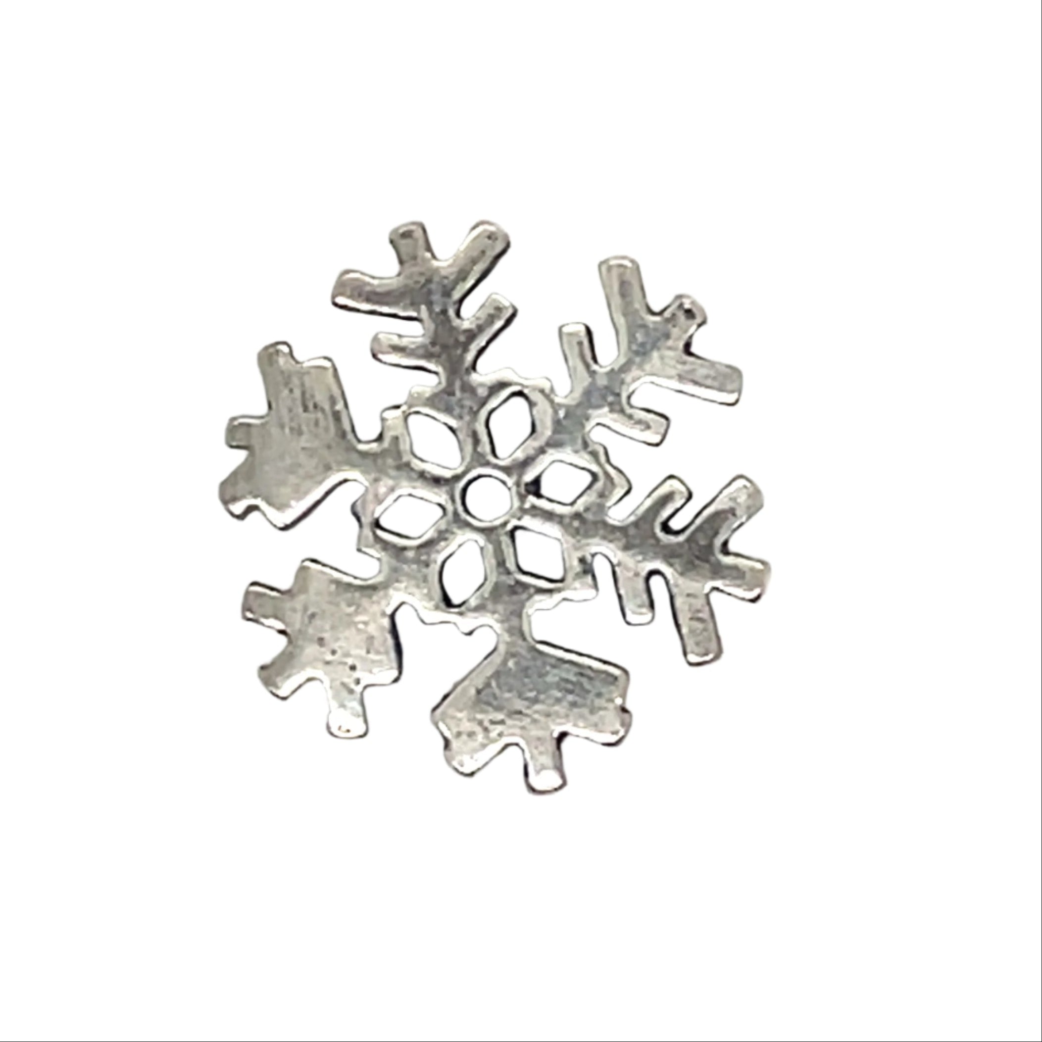 Trollbead Snowflake Earring Pendants