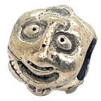 Trollbead Silver Faces Bead