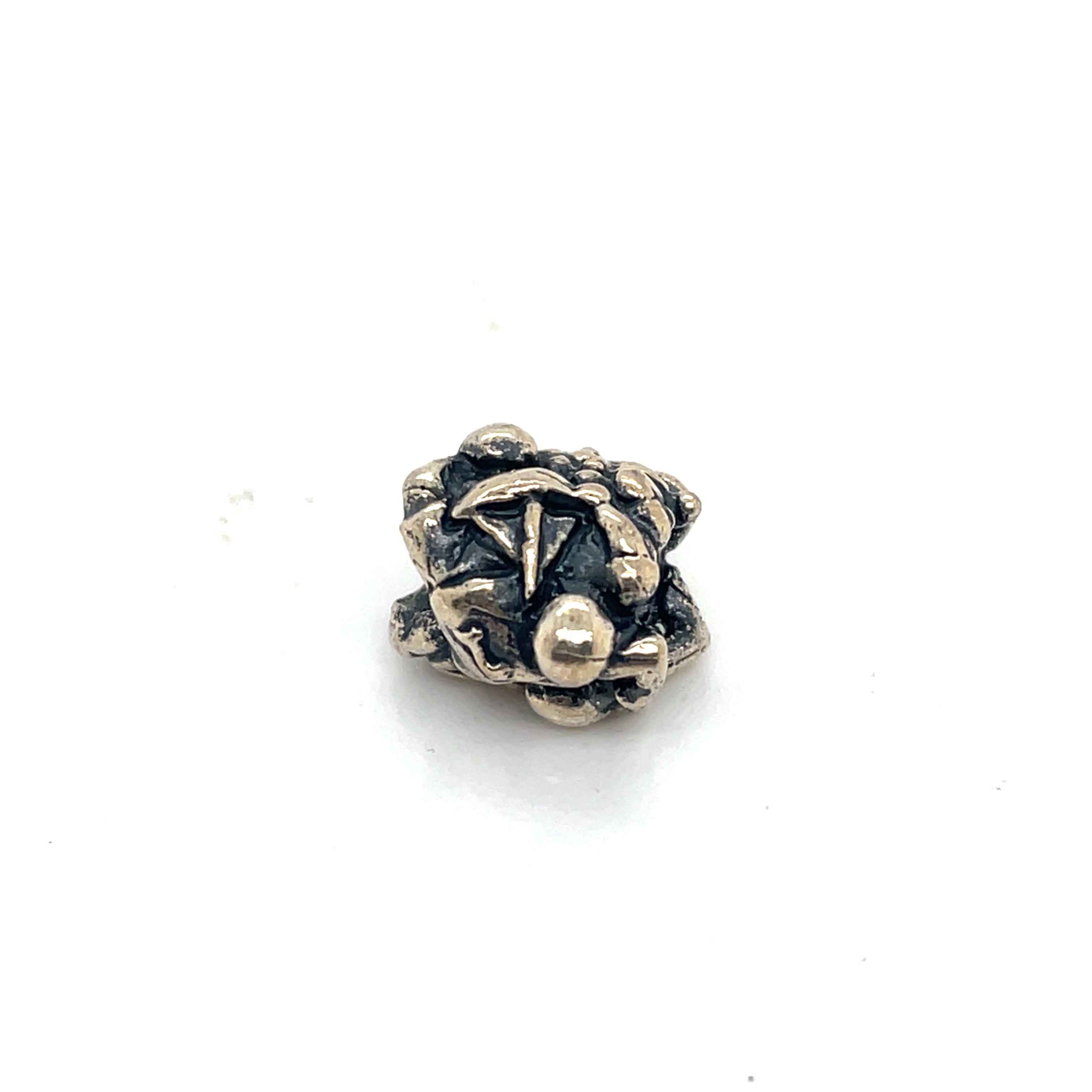 Trollbead Silver Transition Man Bead