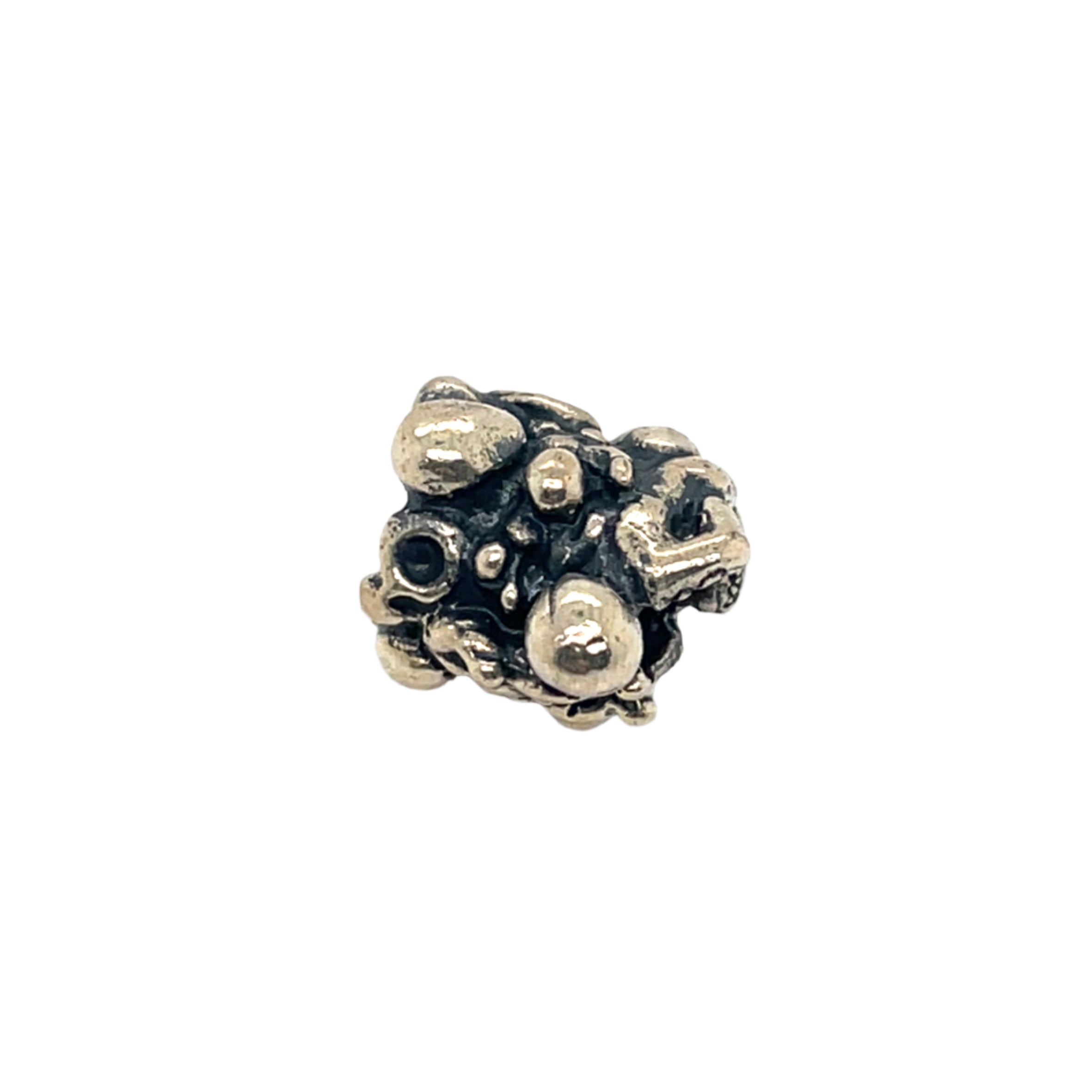 Trollbead Silver Transition Man Bead