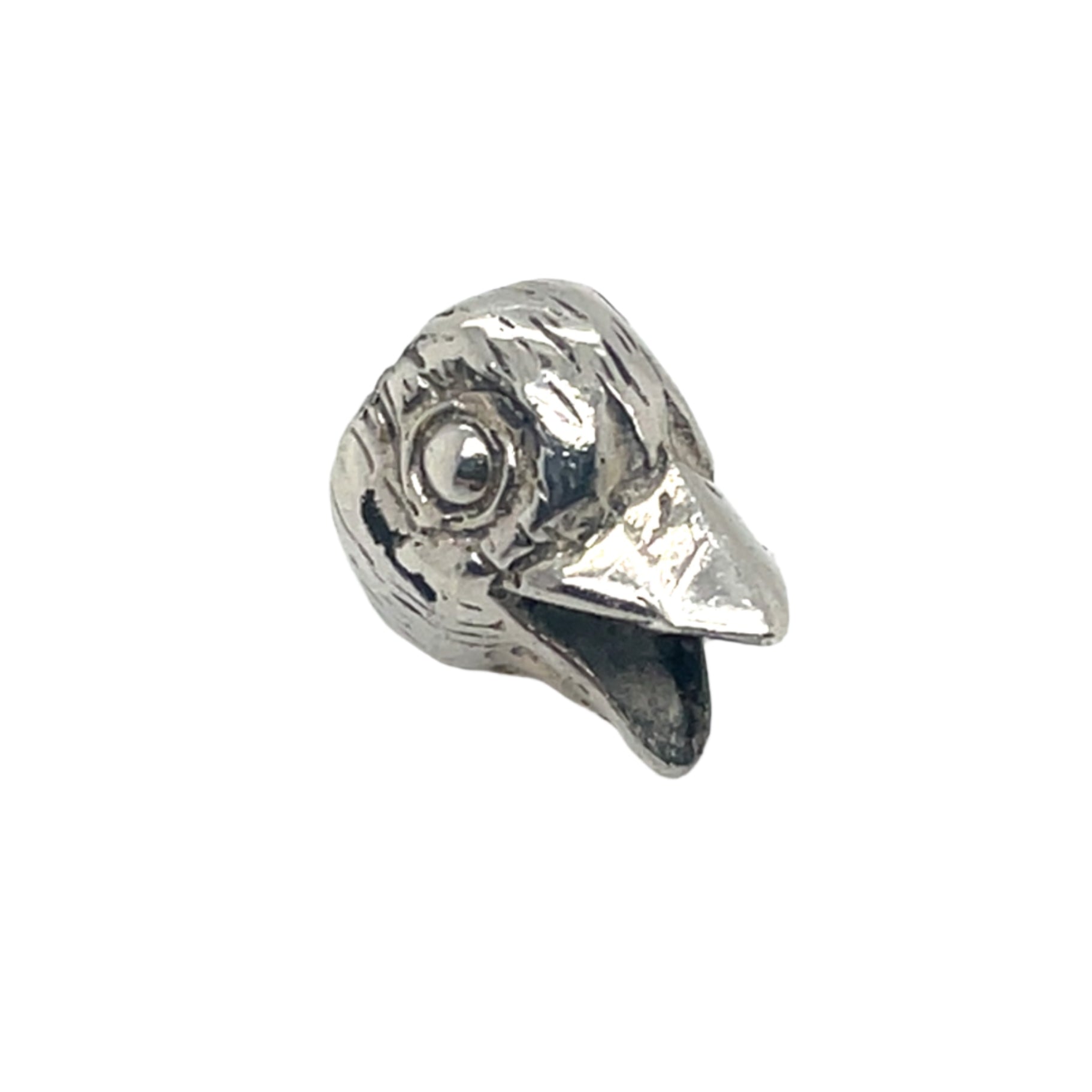Trollbead Bird Sterling Silver Retired Bead