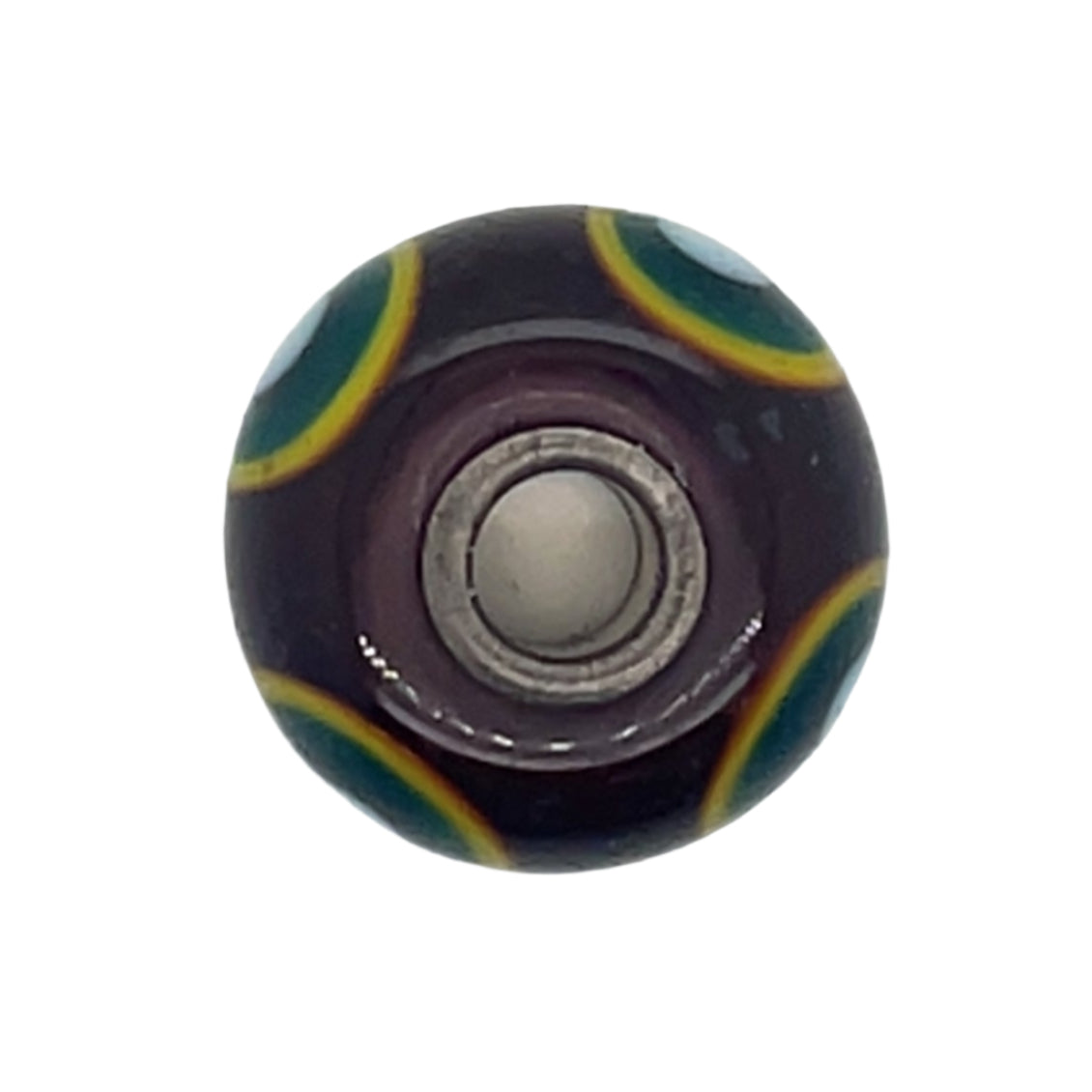 Trollbead Green Eye Glass Bead