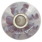 Trollbead White Petals Glass Bead