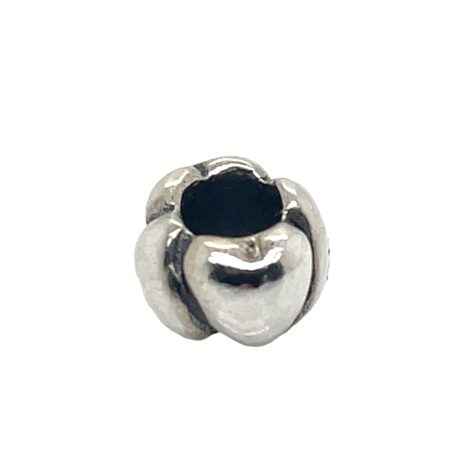 Trollbead Silver Connected Love Spacer Bead