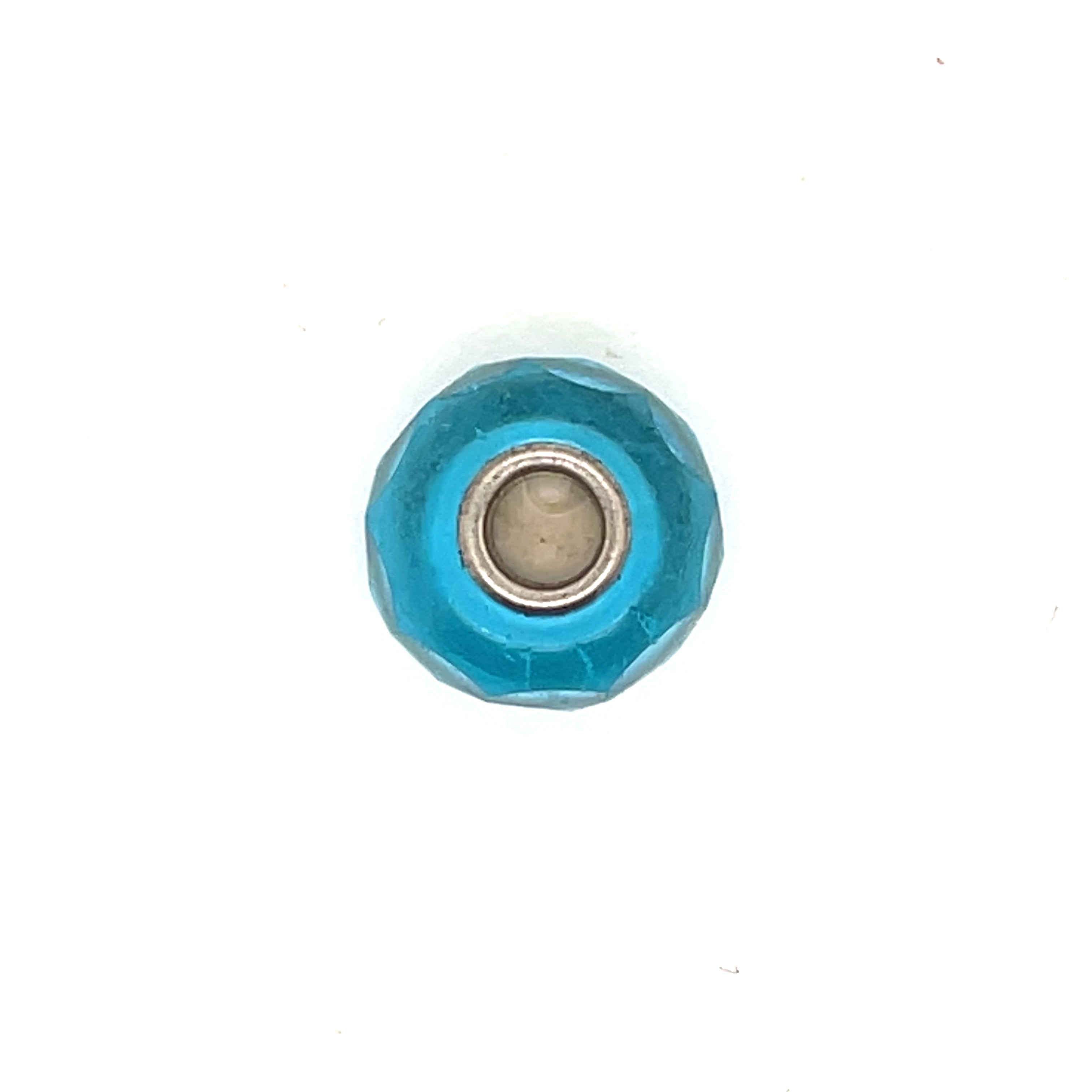 Trollbead Blue Glass Bead