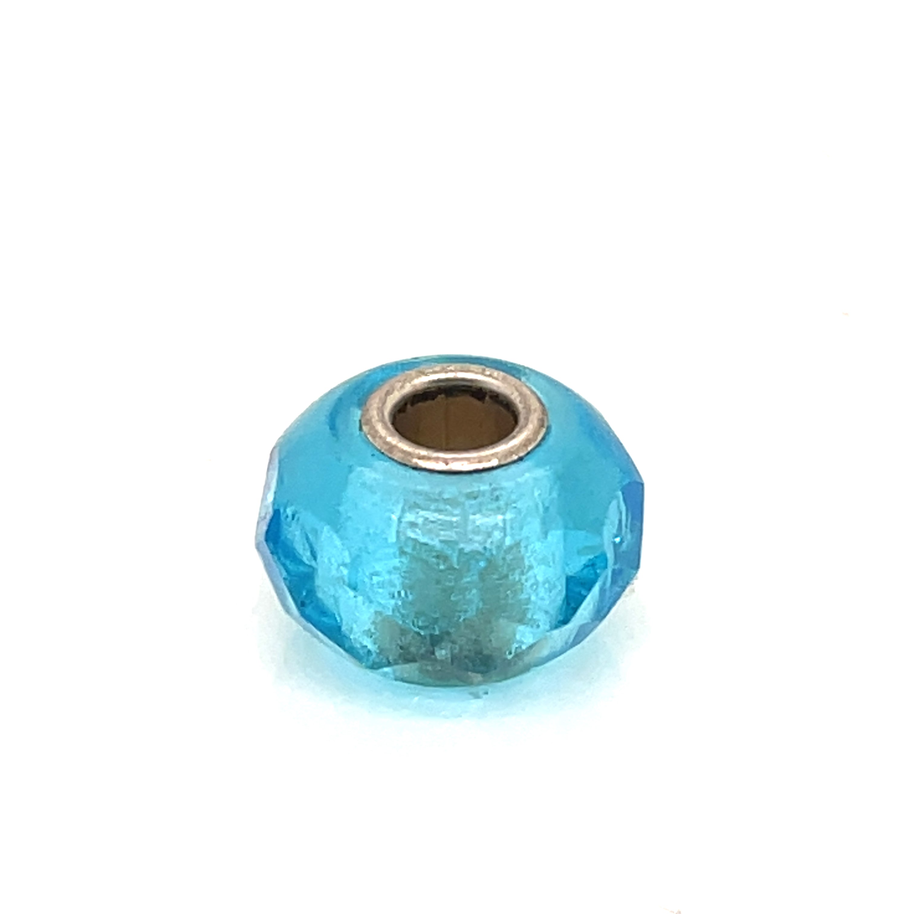 Trollbead Blue Glass Bead