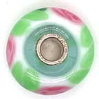 Trollbead Murano Rose Glass Bead