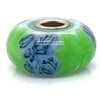 Trollbead Blue Flax Glass Bead