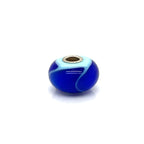 Trollbead Blue Armadillo Glass Bead