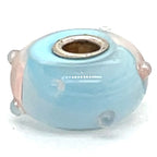 Trollbead Blue Bud Glass Bead