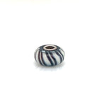 Trollbead Grey Wolf Glass Bead