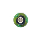 Trollbead Green Flower Glass Bead