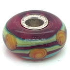 Trollbead Red China Glass Bead