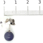 Ti Sento Purple Stone and Silver Stud Earrings